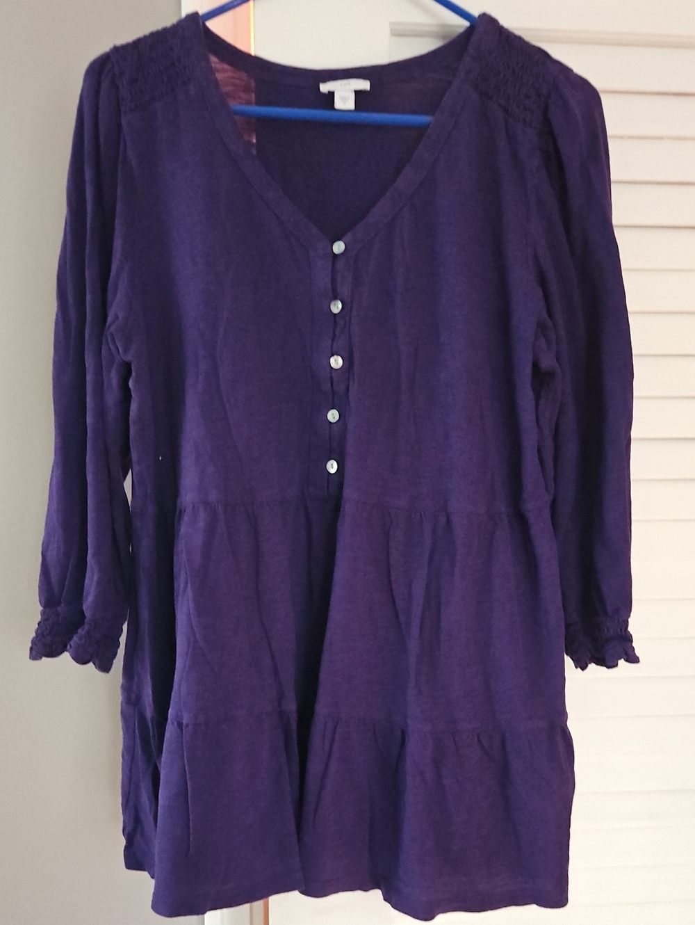 JJill Purple Top, M, GUC